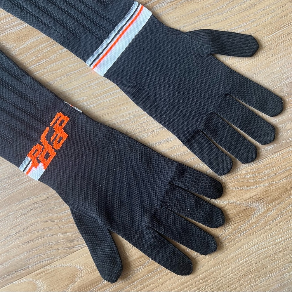 PRADA long knit intarsia gloves - Picture 2 of 10